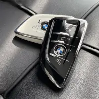 在飛比找蝦皮購物優惠-BMW Lt TPU 汽車遙控鑰匙盒蓋外殼遙控鑰匙適用於寶馬