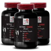 Pulse Motion - NITRIC OXIDE BOOSTER - Active Boost 3 Bottle 270 Tablets