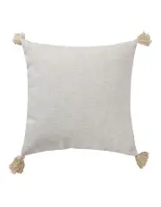 [Cadence & Co.] Tamarama Linen Blend Cushion 45x45cm in Natural