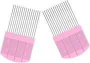 Cute Shape Paper Quilling Comb 2pcs Quilling Tool Set for Paper Rolling DIY Craft Tool Metal Plastic