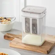 Yogurt Strainer Nut Milk Container with Lid Juice Filter