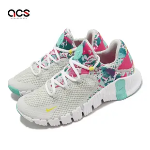 Nike 訓練鞋 Wmns Free Metcon 4 女鞋 白 綠 重訓 舉重 運動鞋 DQ0304-001