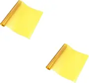 jojofuny 2pcs Sunset Light Film Color Gels for Lighting Theater Spotlight Light Diffuser Film Color Film Gel Color Filter Paper Decor Light Gels The Sun Never Sets The Pet Symphony