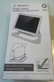Wasserstein Mounts Adjustable Angle Stand for Google Nest Hub
