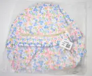 Cadiz Blue Flower Girls Ruffle Backpack Lightweight Stylish Everyday Carry