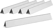 QuliMetal 7540, 24.5" Stainless Steel Flavorizer Bars Replacement for Weber Genesis (3 Burners) 300 Series E-310/E-320 S-310/S-320 EP/CEP-310 & 320 (with Side Control), 16 Gauge Heat Plate (5-Pack)