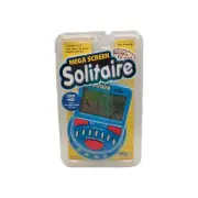 Mega Screen Solitaire Blue Handheld Game RecZone Model CS3010 New NIP 2005