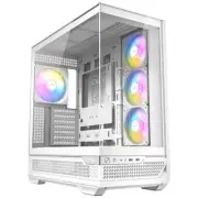 Antec C7ARGBW C7 Argb White, Rtx 40 Gpu Support, 4 X 120mm Argb Pwm Fans