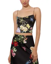 Alice and Olivia Saylor Bustier Floral Cami
