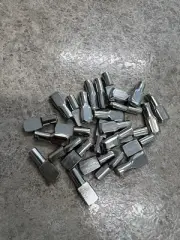 25 pcs 5 mm Nickel Shelf Pins Spoon Shaped Shelf Support Peg use for 5 shelves