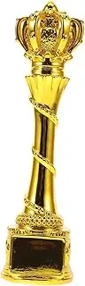 MUELODSIC Elegant Resin Electroplated Trophy Bulk Soccer Awards Small Trophies for Adults Commemorative Party Present