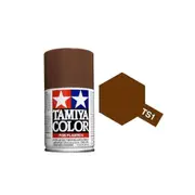 Tamiya 100ml TS-1 Red Brown Spray Paint 85001