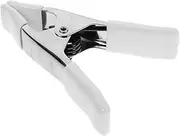 Generic 4pcs Spring Clamps Backdrop Clips Plastic Background Cloth Clips Heavy Duty Clamps, 10.00X7.50X2.00CM, White