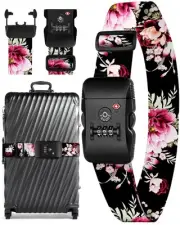 Luggage Straps TSA Lock for Suitcases - Travel Belt TSA Approved Accessories ...