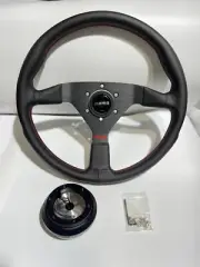Momo Monte Carlo steering wheel hub kit and quick release 92-96 Honda Prelude
