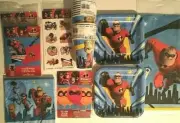 The Incredibles 2 Birthday Party Supply DELUXE Kit w/ Balloons, Invites & More