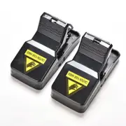 2X Rat Traps Catching Heavy Duty Snap Mouse E Trap-Easy Set/Bait/Pest Catcher&JL