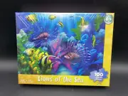 SEALED 2017 Springbok Kids 100 Jigsaw Puzzle ~ Lions Of The Sea ~ Brand New