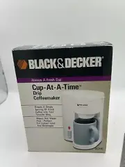 Black & Decker Drip Coffee Maker Cup at a Time Model DCM6 - NIB