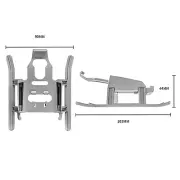 For DJI Mini4 Pro Extended Landing Gear Fall Protection Cushioning Train Frame