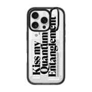 iPhone 16 Pro Impact Ring Stand Case MagSafe Compatible Kiss My Quantum Entanglement