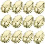 Ciieeo 12pcs Easter Egg Decorations Fillable Easter Eggs Box Egg Shaped Candy Box Fillable Plastic Eggs for Easter Basket Fillers Stuffers Supplies