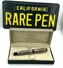 PARKER DUOFOLD CENTENNIAL STERLING SILVER Ariel Kullock Fountain Pen 18K M NEW