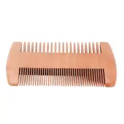 Wooden Beard Comb Mustache Comb Beard Care Grooming Double Sided AntiStatic MNJ