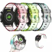 22mm For Suunto 9 Peak / Suunto 5 Peak Rainbow Watch Band Strap Silicone Band