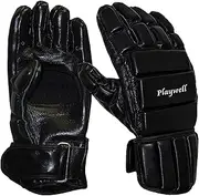 Playwlel Deluxe Full contact Sparring Stick Fighting Leather Escrima/Kali Gloves - NEW