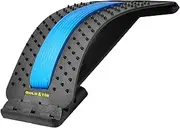AU CLICK. Products for Back Pain Relief, Spine Deck - Lower Back Pain Relief Stretcher Device - Spinal Decompression, Neck, Spine Aligner for Bed, Chair, Car with Massager, Spine Cracker, Corrector