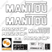 Fits Manitou M226CP Decal Kit Forklift - 7 YEAR 3M OUTDOOR VINYL!