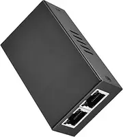 100mbps POE Repeater Gigabit 2 Port POE Extender 1 in 2 Out Support IEEE 802.3af/at Standard