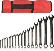 Mechanic’s 16-Piece Metric Wrench Set - Enhanced Torque and Comfort Grip Tools