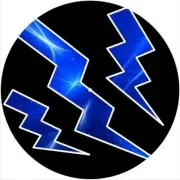 Slipmat Slip Mat for Sansui or any 12" DJ Turntable Record Player BLUE BOLTS New
