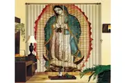 3D Blanket Praying 035 Curtains Drapes