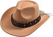 YFVFAGDMKV Felt Fedora Hat Vintage Men Wome Panama Trilby Hats Curved Brim Gentleman Party Jazz Cap Sombrero Hombre(4)