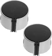 ANDRESLAD 2pcs Replacement Stove Knobs Gas Stove Control Knobs for Cooktops Oven Tops