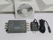 AJA Video D10C2 Serial Digital to Analog Component Composite Converter - NEW