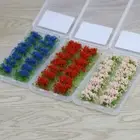 Model Flower Model Flower Brand New Grass Model 14Pcs Self-Adhesive Static