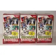 (3) 2020 Topps Archives Baseball Blaster Boxes ~ 3 Box Lot ~ MLB Cards Robert ?
