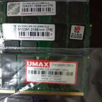 在飛比找蝦皮購物優惠-筆電記憶體  創見 金士頓 ADATA UMAX ddr2 