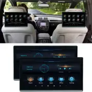 2Pcs 13.3'' Car Headrest Monitor 2+32GB Android 11 Bluetooth Touch Screen Player