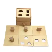 Geometry Shape Sorting Game Cognition Shape Toy for Kids Hand-eye Coordination
