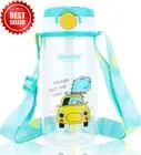 500ml Sports Drinking Bottle with Straw BPA-Free Tritan Leakproof Reusable