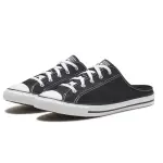 【CONVERSE】休閒鞋 女鞋 帆布鞋 穆勒鞋 懶人鞋 CTAS DAINTY MULE SLIP BLACK/BLACK/WHITE 黑 567945C