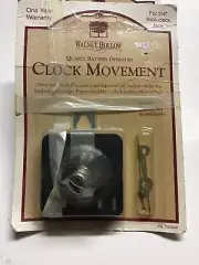 Quartz Clock Movement For 3/4" Surfaces NOS ** FREE SHIPPING **