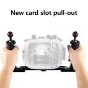 Ergonomic Underwater Camera Handle Diving Mount Stand for Underwater Photography