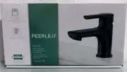 Peerless P1512LF Flute 1 GPM 1 Hole Bathroom Faucet - Black