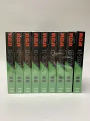 9 Pack!! RCA VCR Tapes Blank NEW SEALED VHS Video Cassette Six Hour T120 NOS